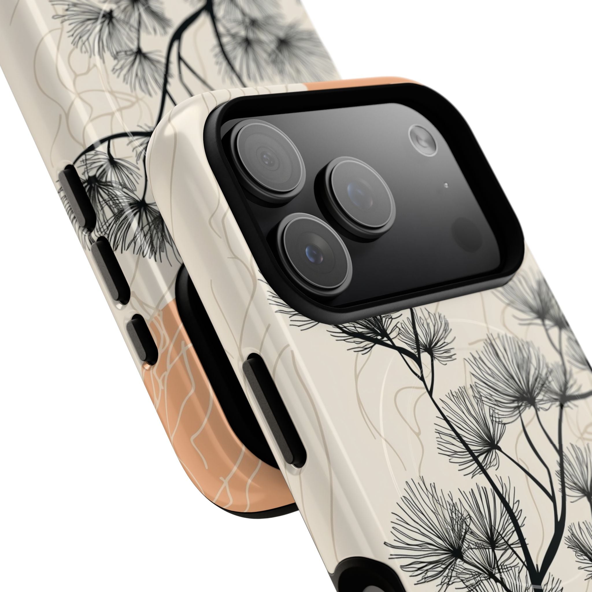 Spiky Tree Sunset iPhone 17 Pro Case - Tough+ - CASE•BOB