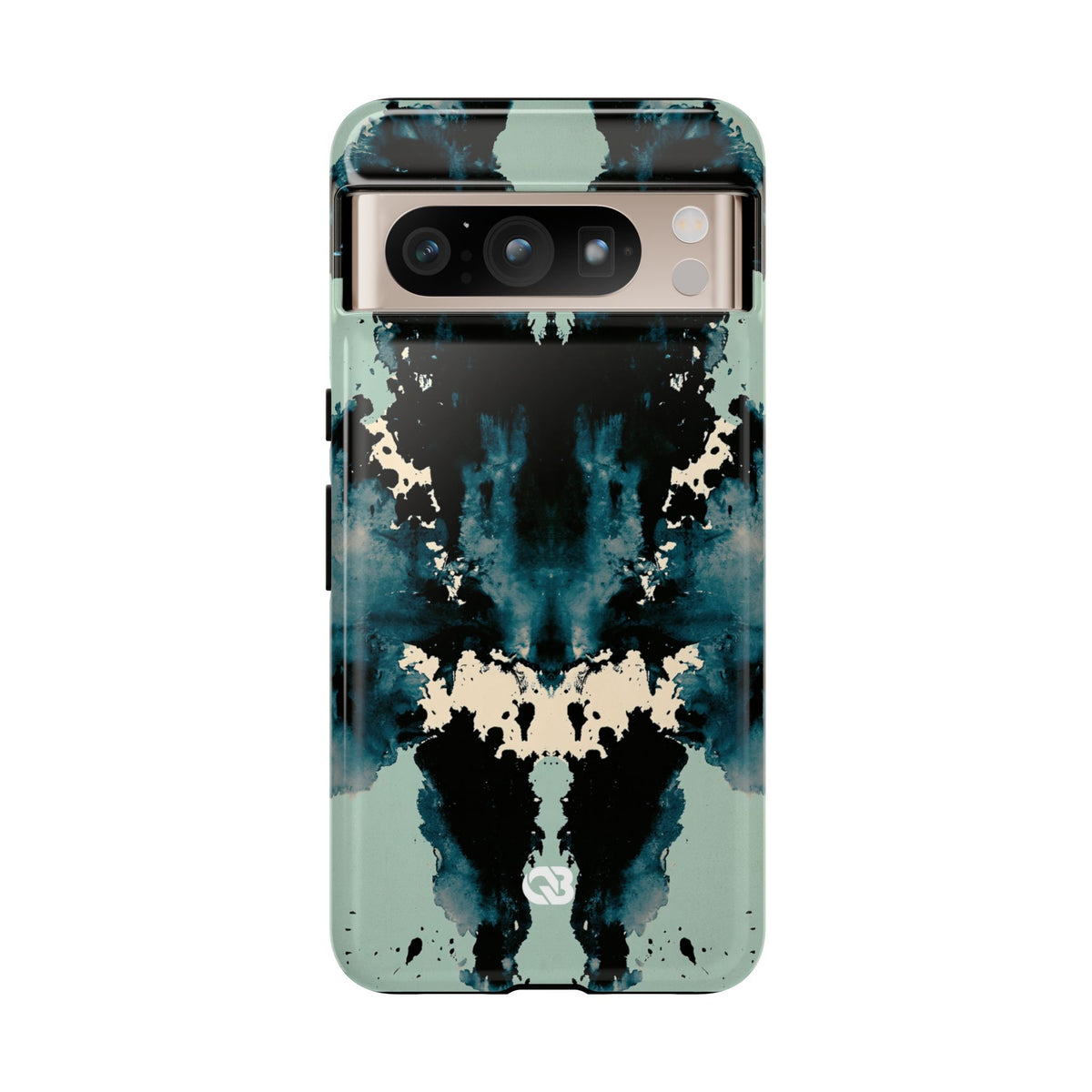 Rorschach Ink Void · Tough Phone Case for Pixel ·  Black