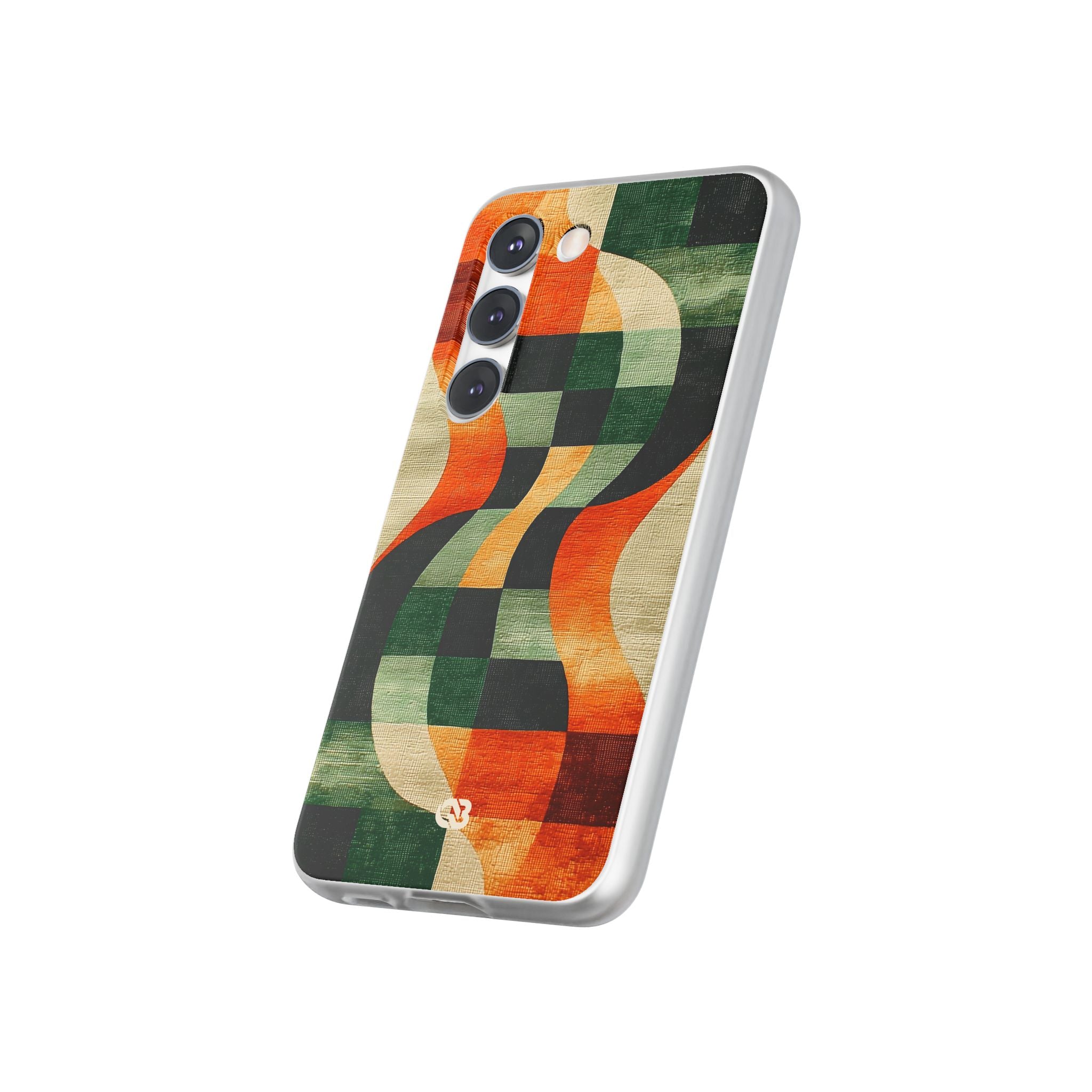 Burnt Orange Curve · Soft Handyhülle für Samsung