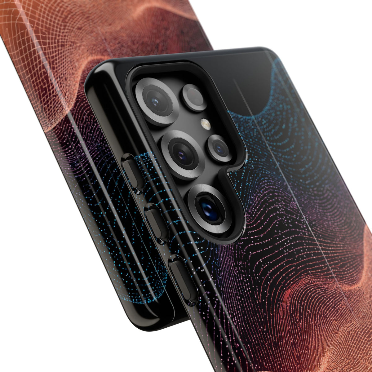 Spectral Elevation · Tough Phone Case for Samsung · Orange