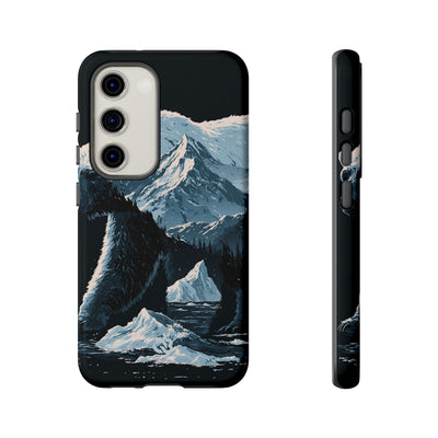 Nordic Arctic Bear · Tough Phone Case for Samsung · Black