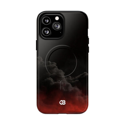 Crimson Fog Void · Tough 2.0 Magnetic Phone Case for iPhone · Black
