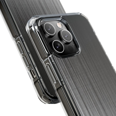 Grey Impact MagSafe Phone Case for iPhone - Static Vertical Dither