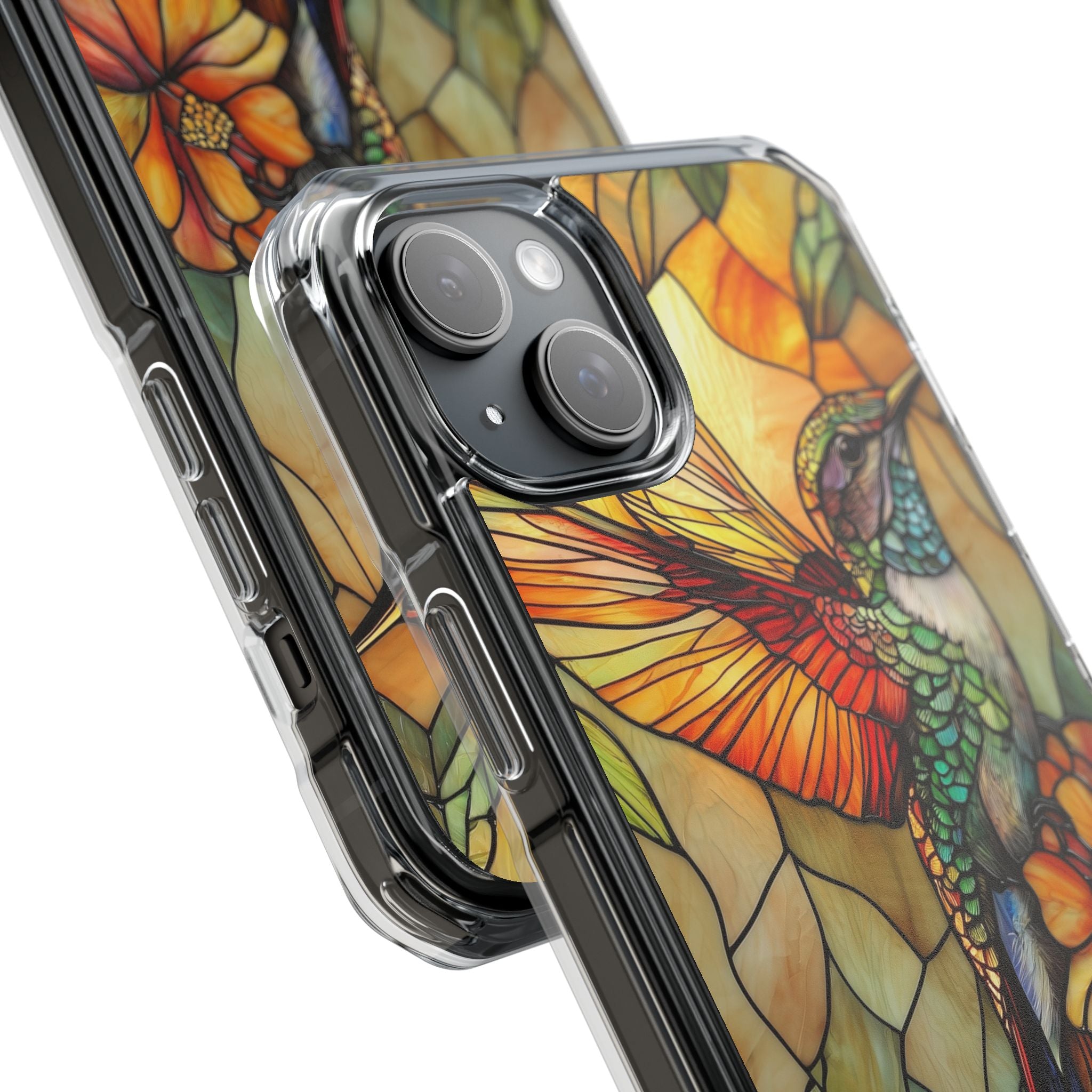 Amber Glass Hummingbird · Impact Phone Case for iPhone · Magsafe