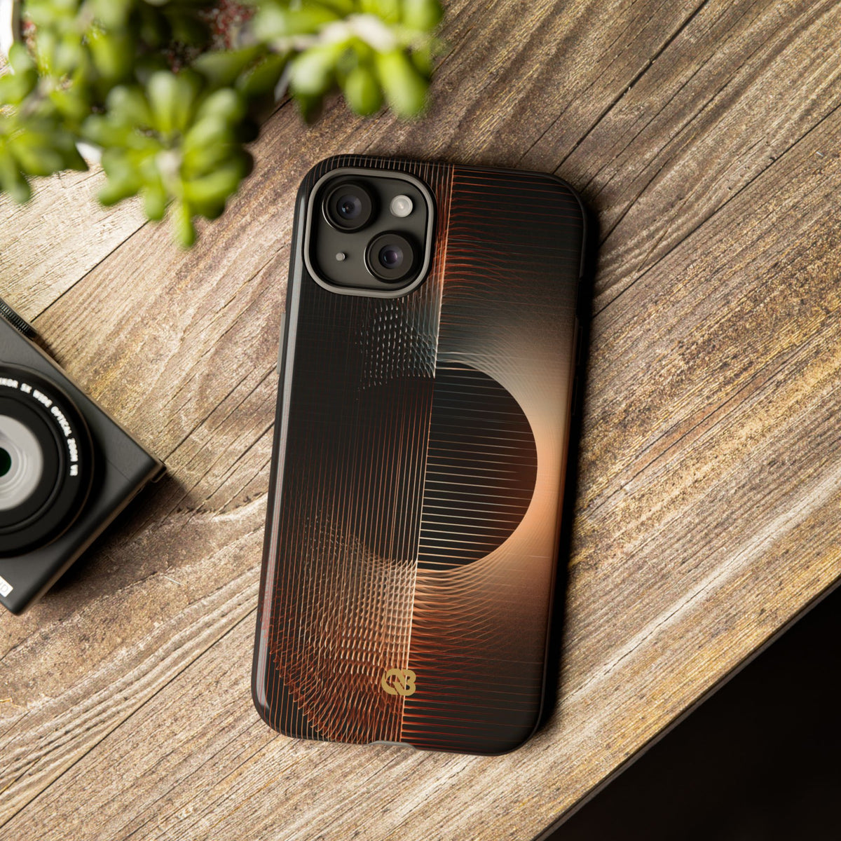 Amber Meridian · Tough Phone Case for iPhone · Black