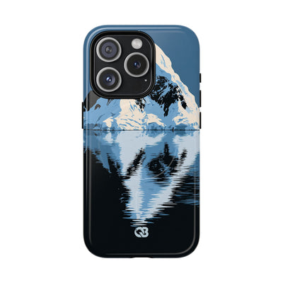 Blue Tough 2.0 Magsafe Phone Case for iPhone - Arctic Summit Mirror