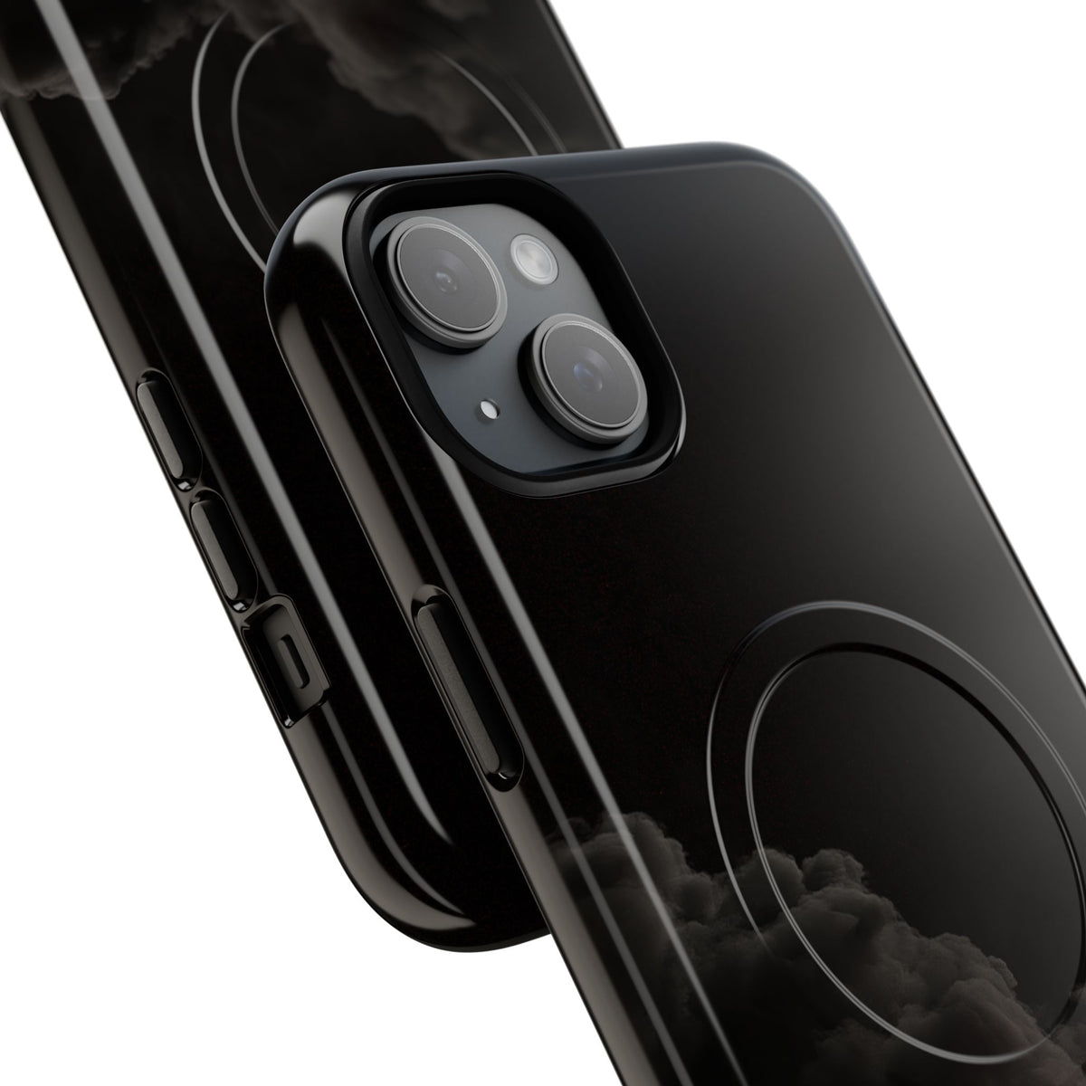 Crimson Fog Void · Tough 2.0 Magnetic Phone Case for iPhone · Black