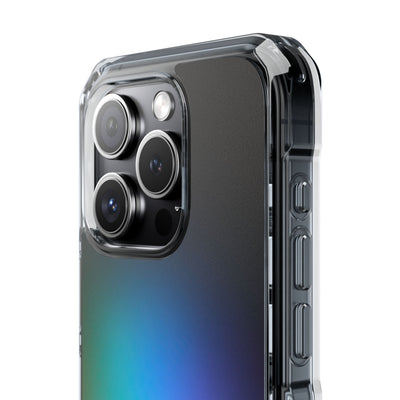 Black Impact MagSafe Phone Case for iPhone - Electric Prism Grain