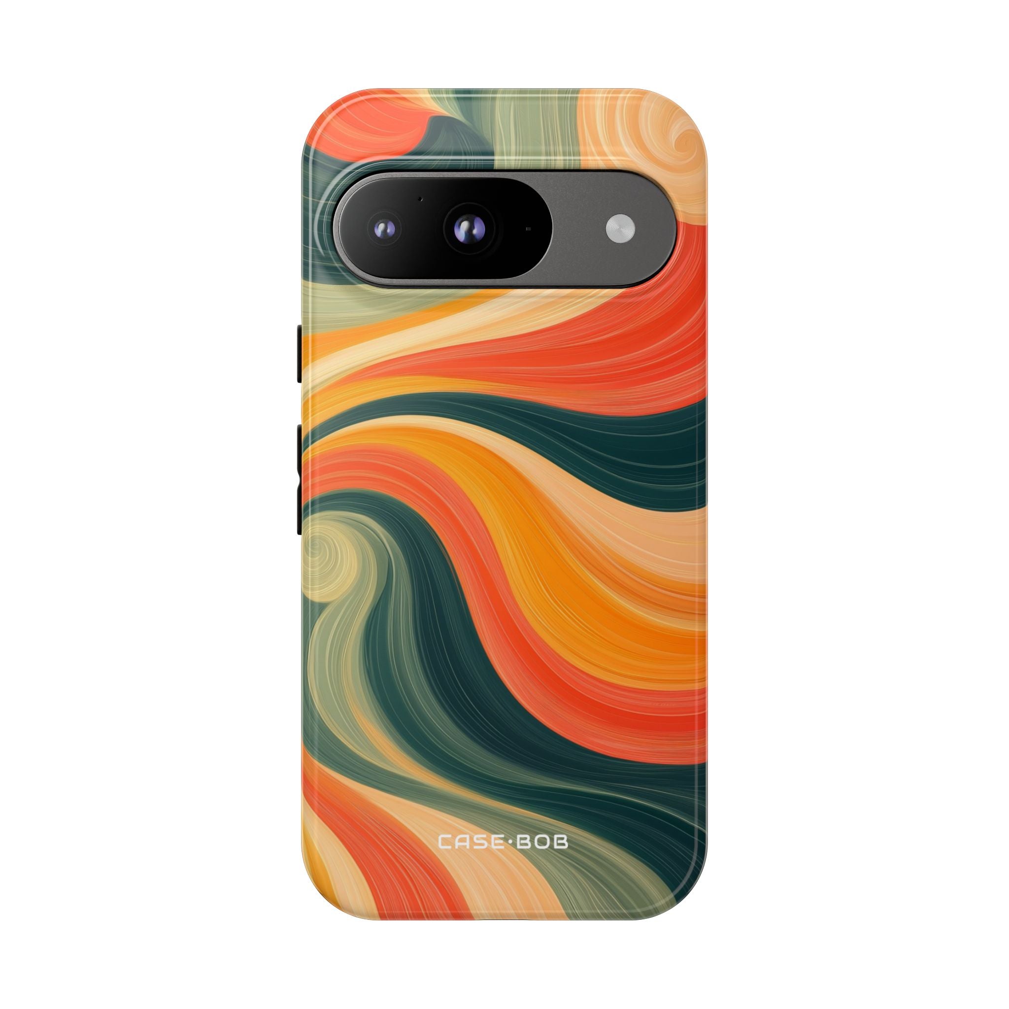 Wirbelnde Glut Google Pixel 9 Case - Tough