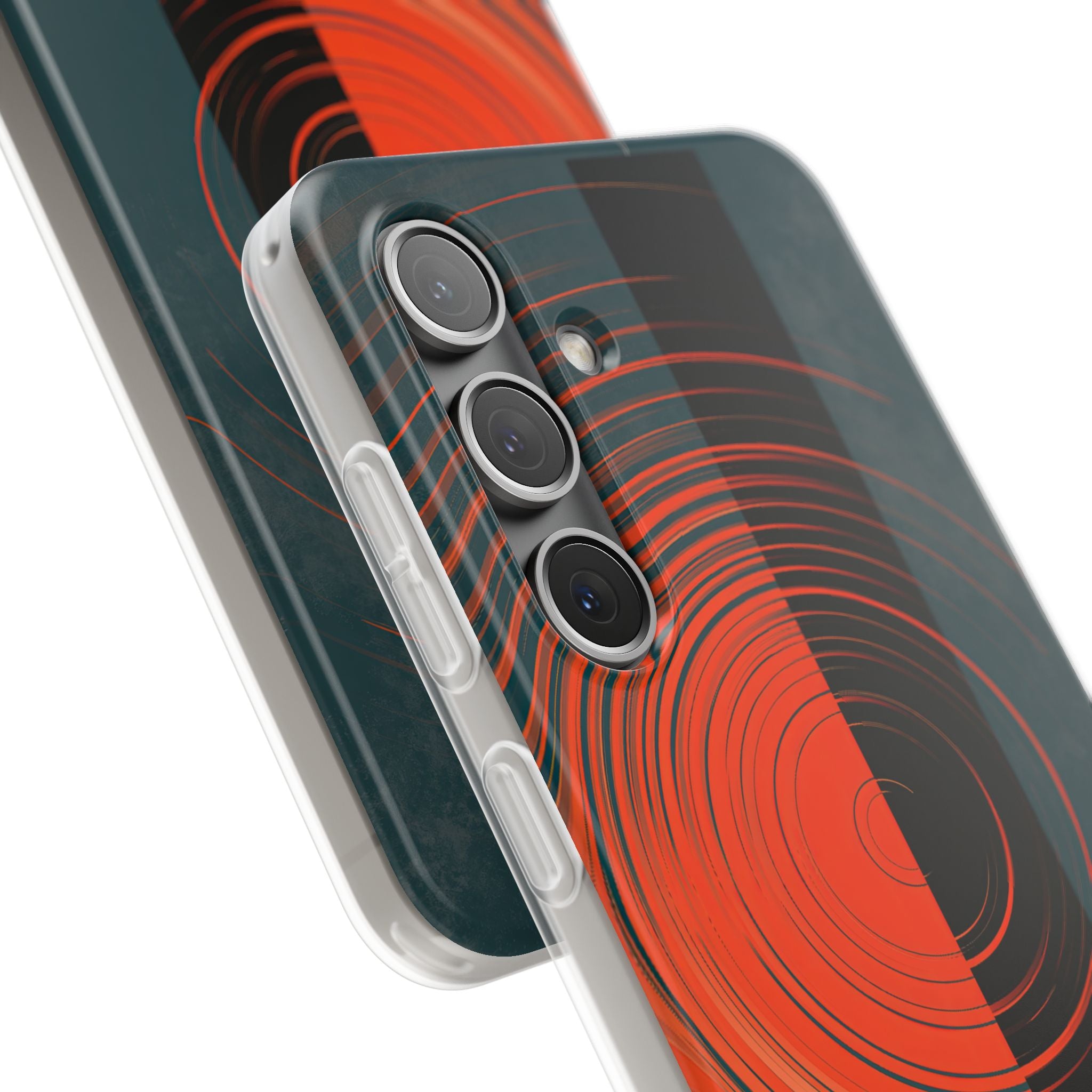 Teal Lite Phone Case for Samsung - Burnt Slate Radial