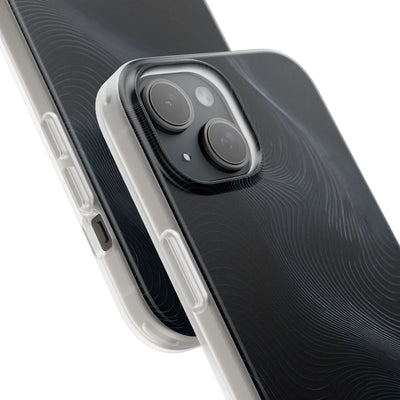 Black Lite Phone Case for iPhone - Obsidian Ridge Flux