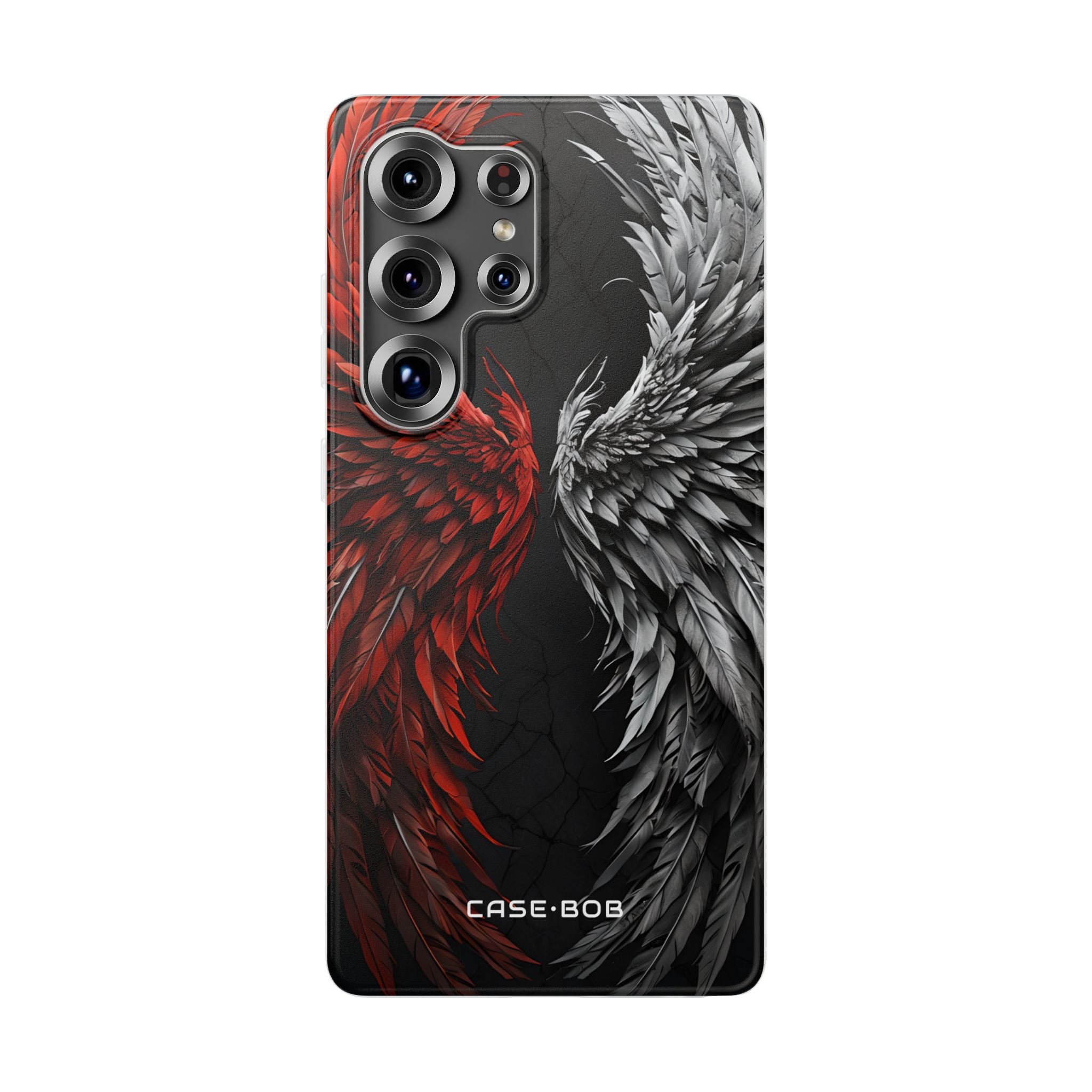 Crimson White Wings Samsung S25 Ultra Case - Soft