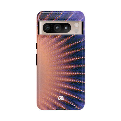 Luminous Aura Burst · Tough Phone Case for Pixel ·  Blue