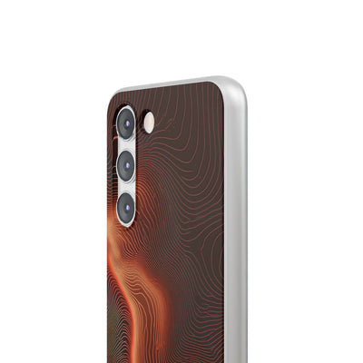 Caldera Ridge · Lite Phone Case for Samsung · Orange