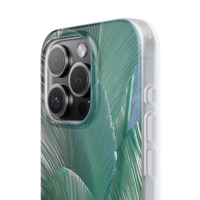 Translucent Fan Palm · Lite Phone Case for iPhone ·  Teal