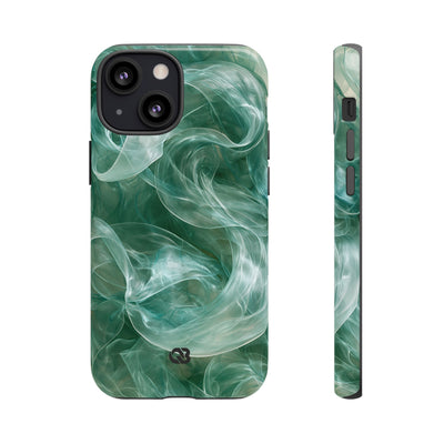 Translucent Aqua Flow · Tough Phone Case for iPhone · Teal