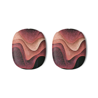 Rose Contour Waves · Hard Case for AirPods Max · Pink