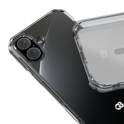 Black Impact MagSafe Phone Case for iPhone - Obsidian Lunar Arch
