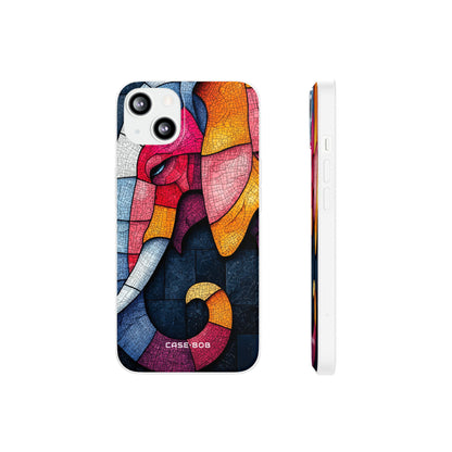 Elephant Mosaic iPhone 13 - Soft