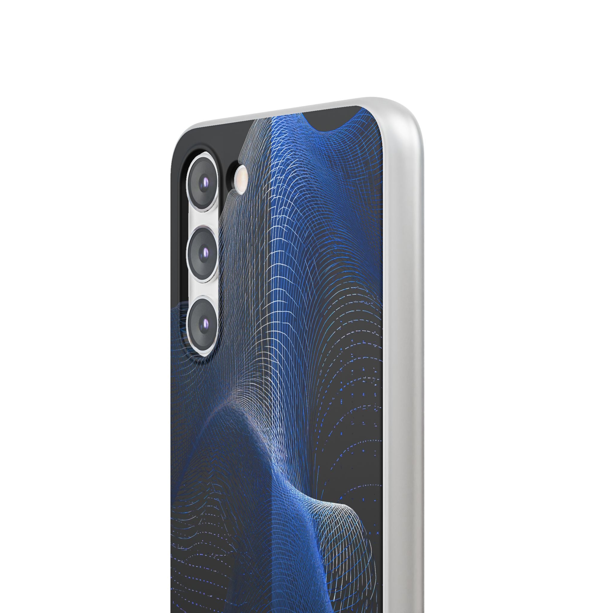 Blue Lite Phone Case for Samsung - Electric Blue Flux