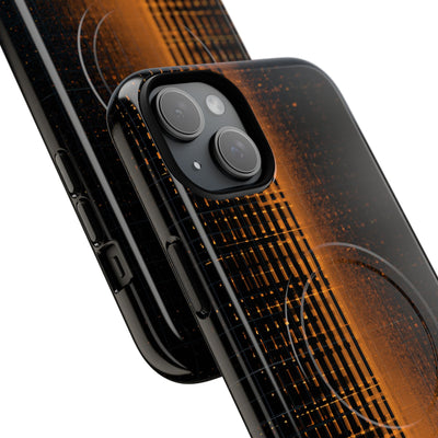 Amber Frequency · Tough 2.0 Magnetic Phone Case for iPhone · Orange
