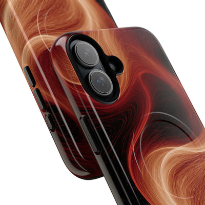 Solar Ember Flow · Tough 2.0 Magnetic Phone Case for iPhone · Orange