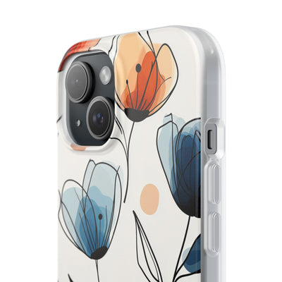 Ink Watercolor Tulips · Soft