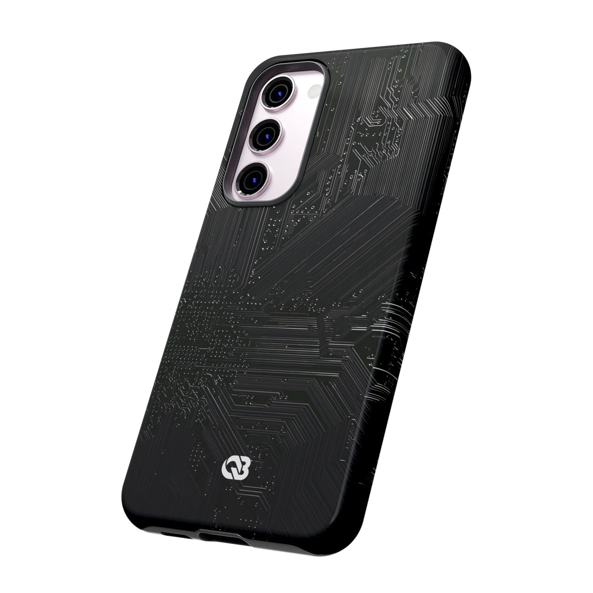Obsidian Circuitry · Tough Phone Case for Samsung · Black