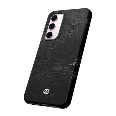 Obsidian Circuitry · Tough Phone Case for Samsung · Black