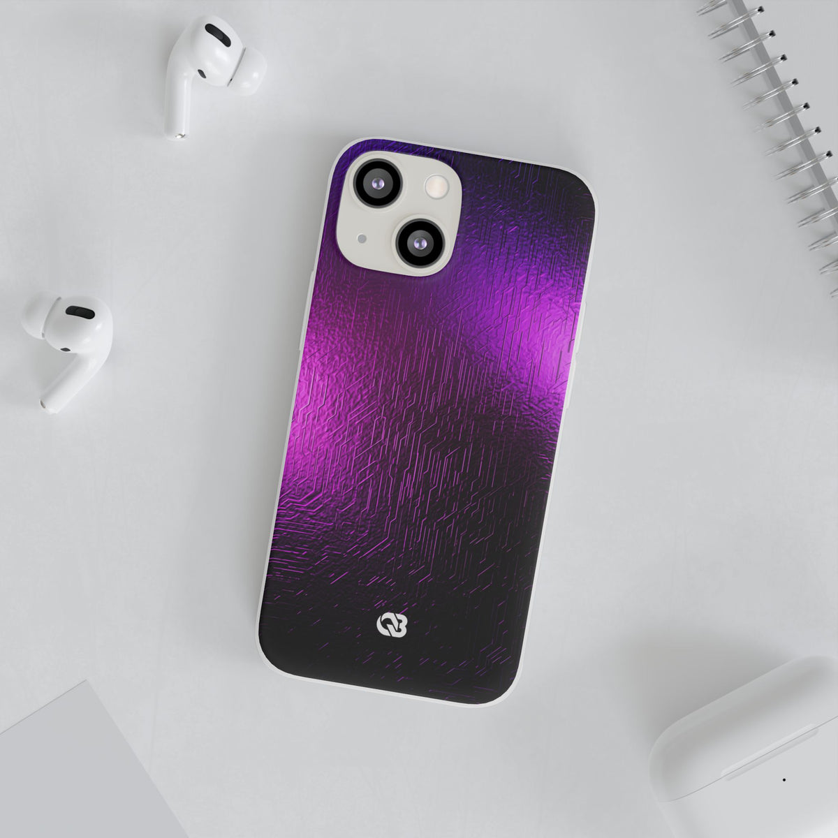 Violet Cyber Circuit · Lite Phone Case for iPhone ·  Purple