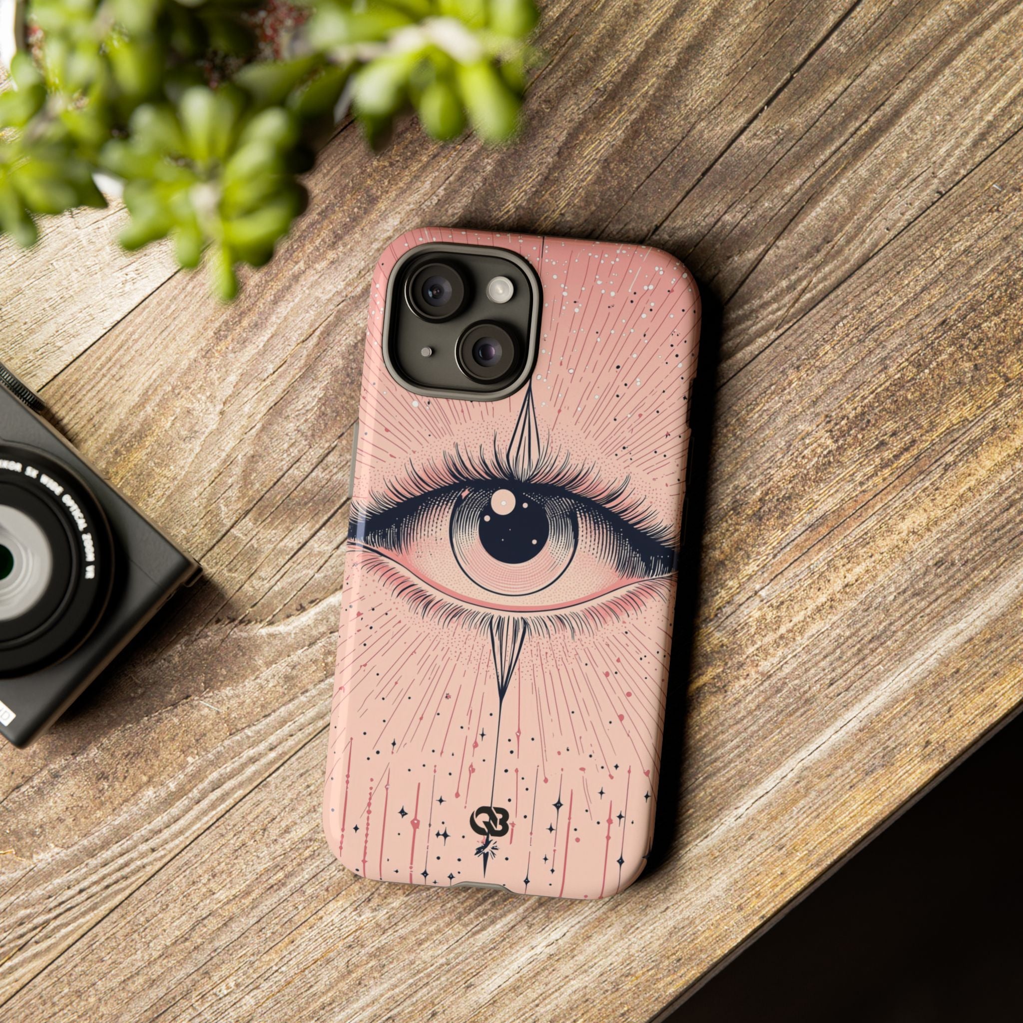 Obsidian Cosmic Gaze · Tough Phone Case for iPhone