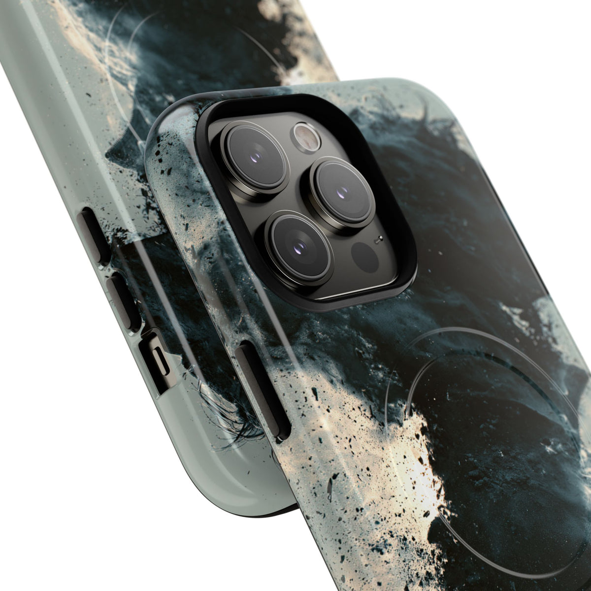 Ashen Dissolution · Tough 2.0 Magnetic Phone Case for iPhone · Black