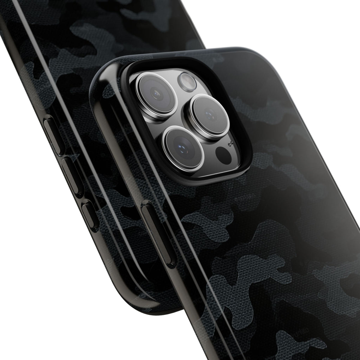 Blackout Urban Camo · Tough Phone Case for iPhone · Black