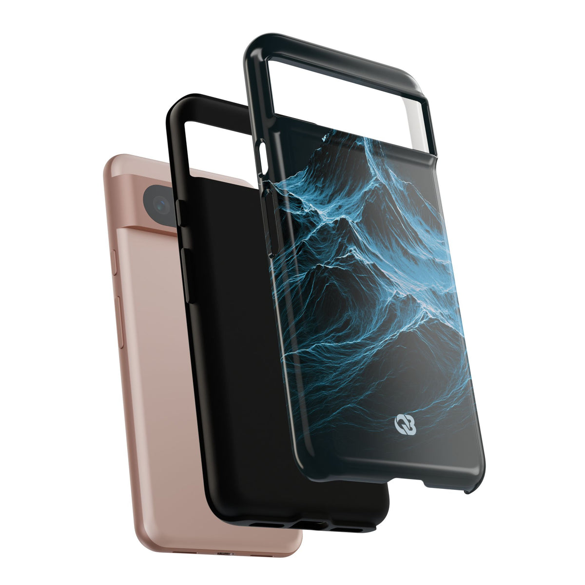 Nordic Frost Peak · Tough Phone Case for Pixel ·  Blue
