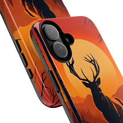 Amber Ridge Stag · Tough Custodia per iPhone