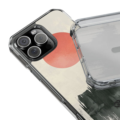 Crimson Sun Strokes · Impact Hoesje voor iPhone · Magsafe