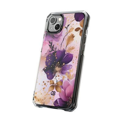 Gilded Violet Bloom · Impact Custodia per iPhone · Magsafe