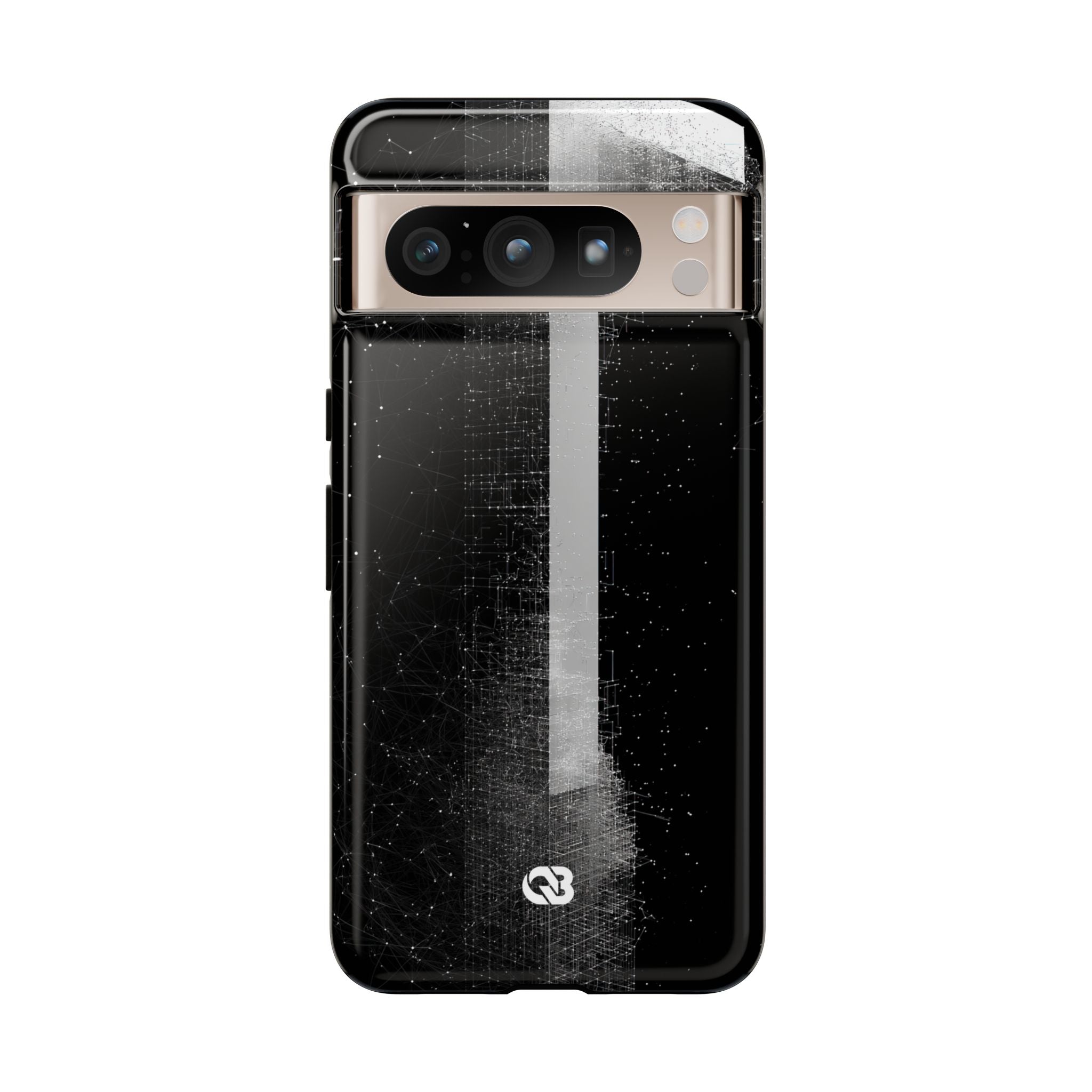 Black Tough Phone Case for Google Pixel - Vector Core Monolith