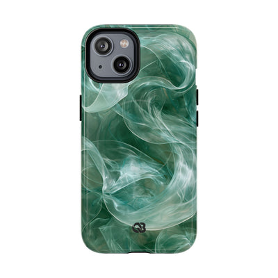 Translucent Aqua Flow · Tough 2.0 Magnetic Phone Case for iPhone · Teal