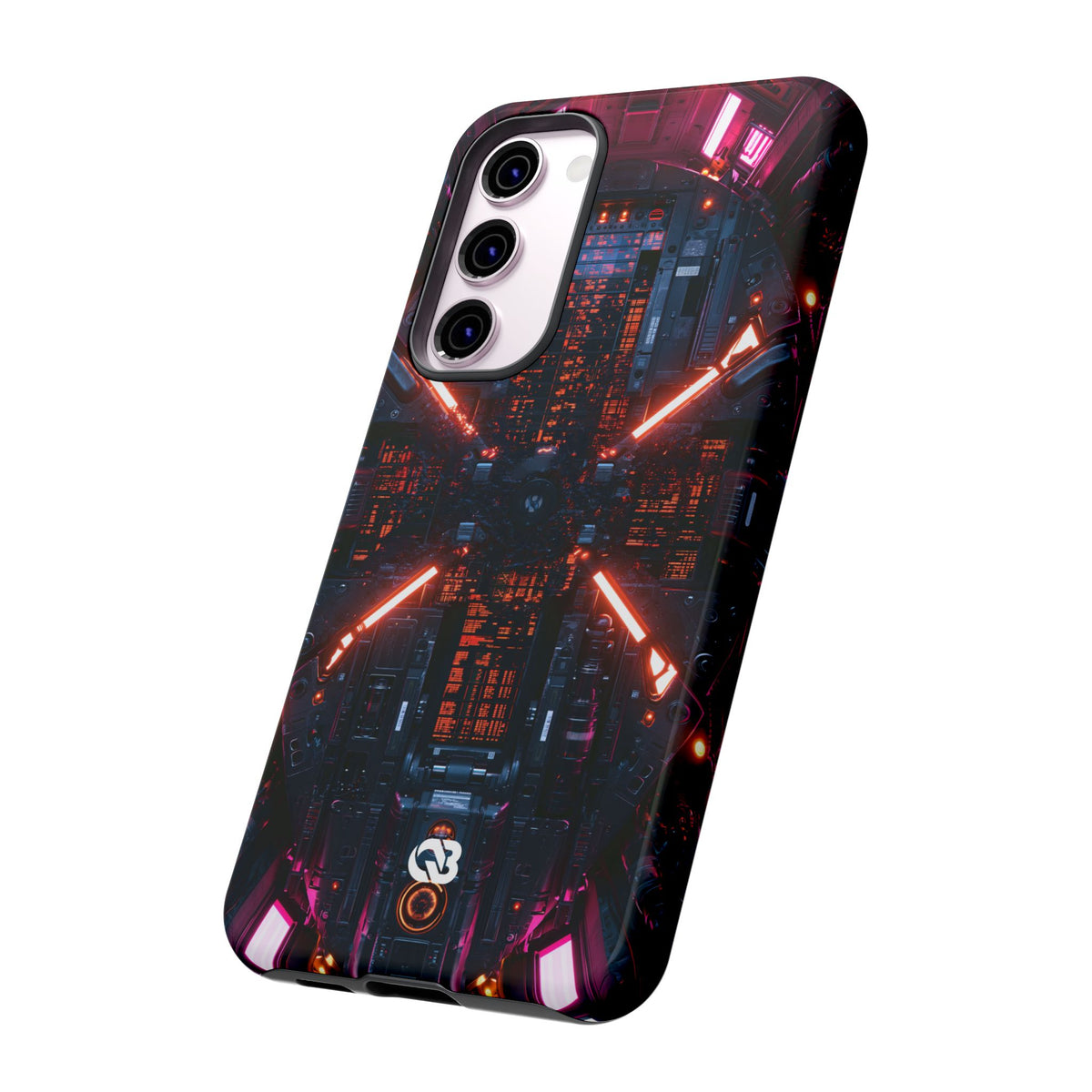 Cybernetic Reactor Core · Tough Phone Case for Samsung · Black