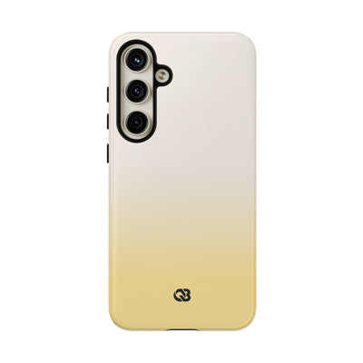Solar Cream Ombre · Tough Phone Case for Samsung · Yellow