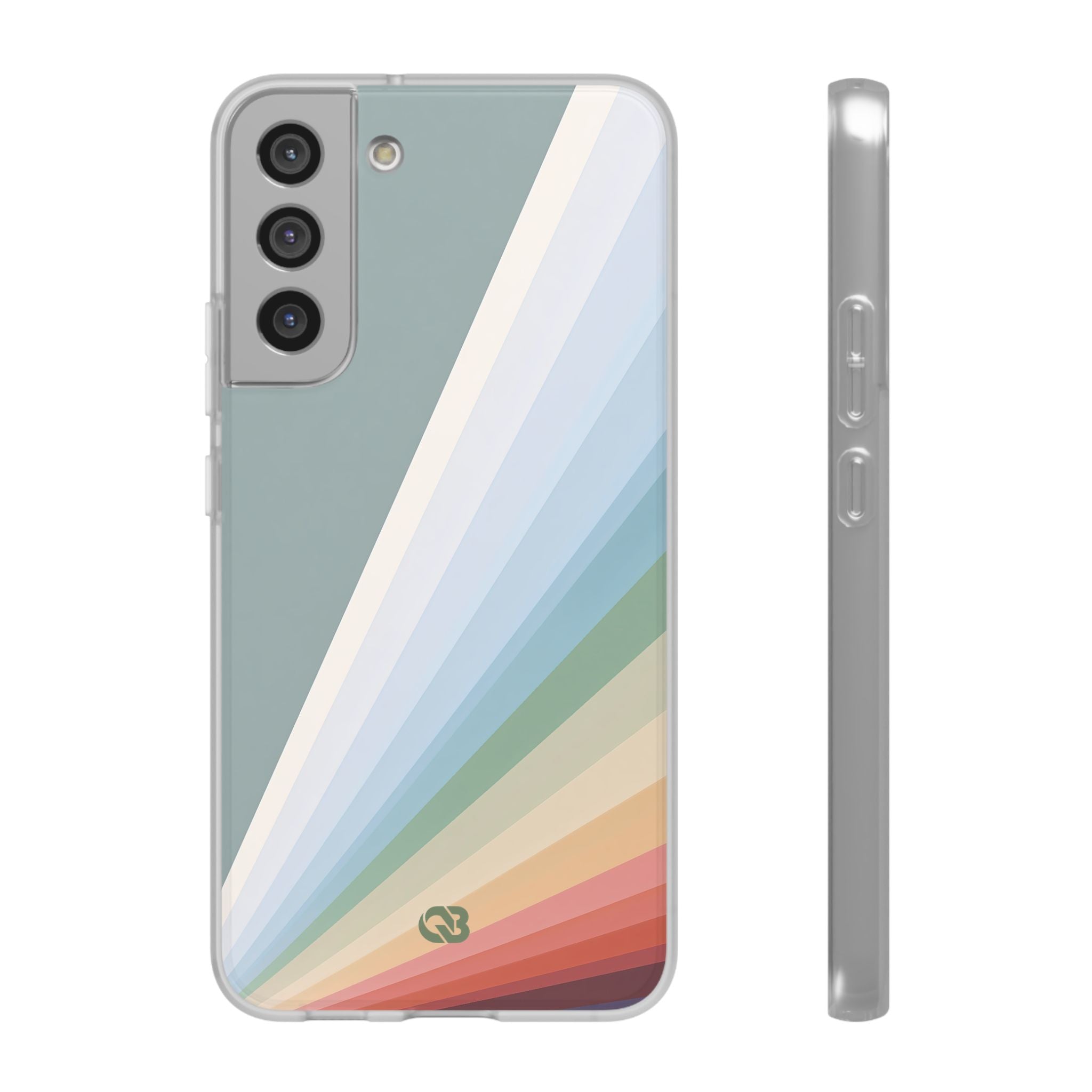 Green Lite Phone Case for Samsung - Sage Prism Beam