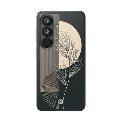 Black Lite Phone Case for Samsung - Obsidian Sand Willow