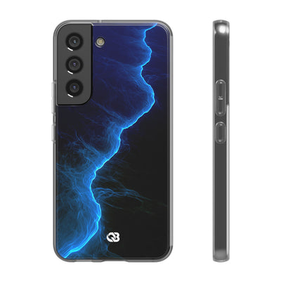 Electric Azure Drift · Lite Phone Case for Samsung · Blue