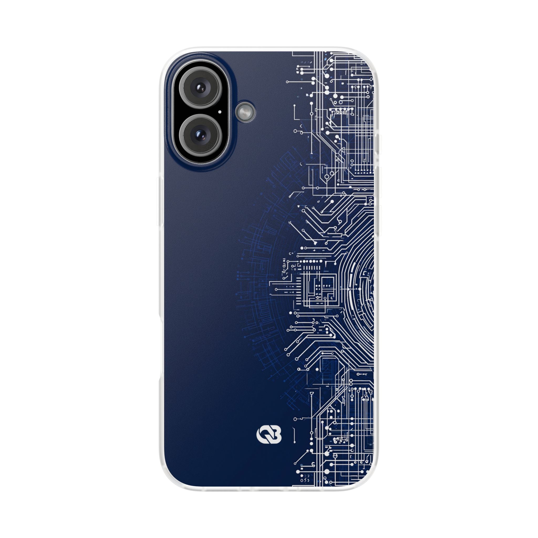 Blue Lite Phone Case for iPhone - Cobalt Circuit Logic