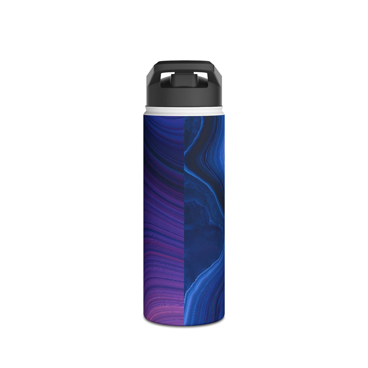 Radiant Strata · Insulated Water Bottle · Blue