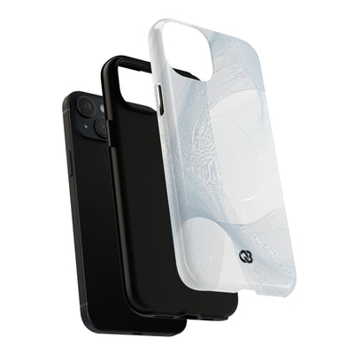 Glacial Contour Waves · Tough 2.0 Magnetic Phone Case for iPhone · White