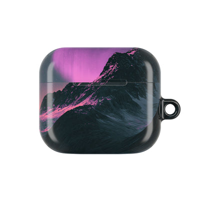 Arctic Aurora Summit · Hard Case for AirPods & AirPods Pro · Black