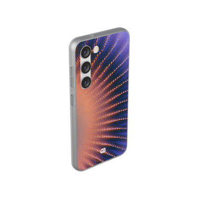 Luminous Aura Burst · Lite Phone Case for Samsung · Blue