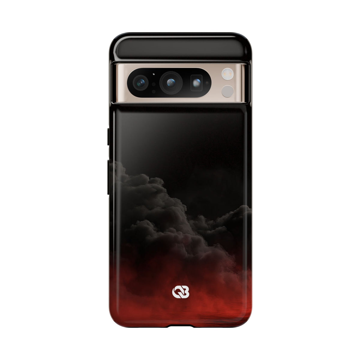 Crimson Fog Void · Tough Phone Case for Pixel ·  Black